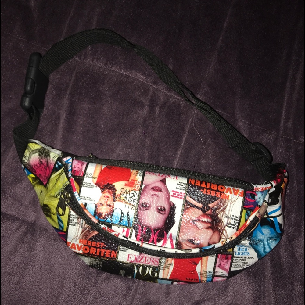 Vogue magazine fanny pack
